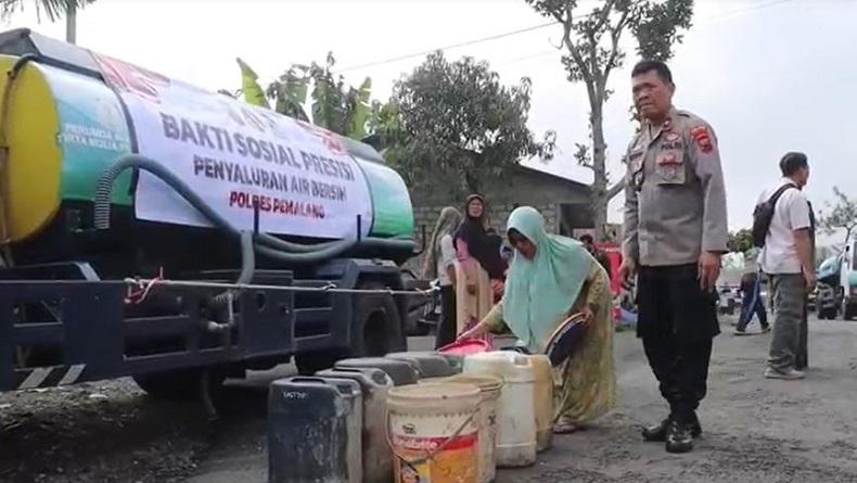 Kekeringan, Warga Lereng Gunung Slamet di Pemalang Kekurangan Air Bersih