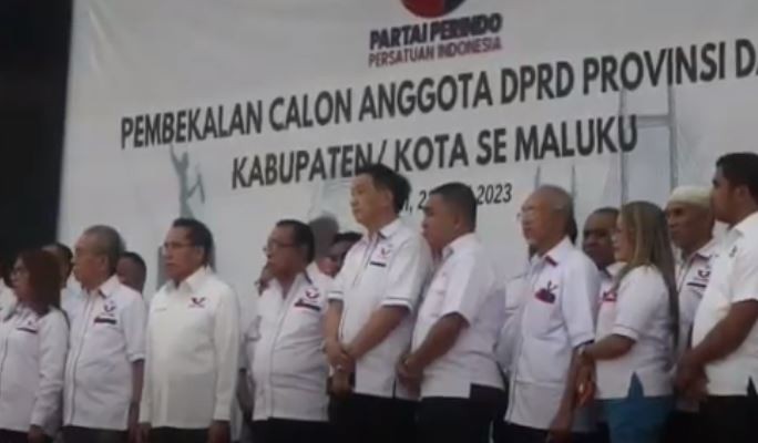 HT Harap Bacaleg Partai Perindo di Maluku Siapkan Diri Hadapi Pemilu 2024