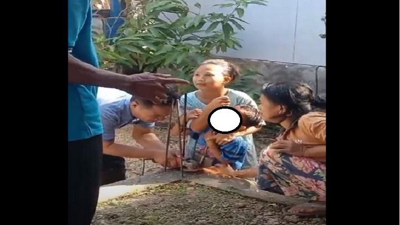 Ngeri, Bocah Ini Tertusuk Besi dari Dagu Tembus Mulut saat Main di Rumah Kosong