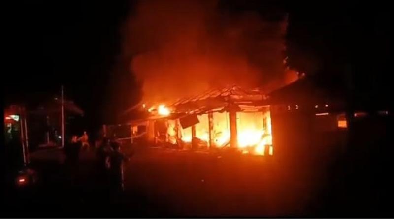 8 Kios di Jepara Ludes Terbakar, Kerugian Ratusan Juta Rupiah