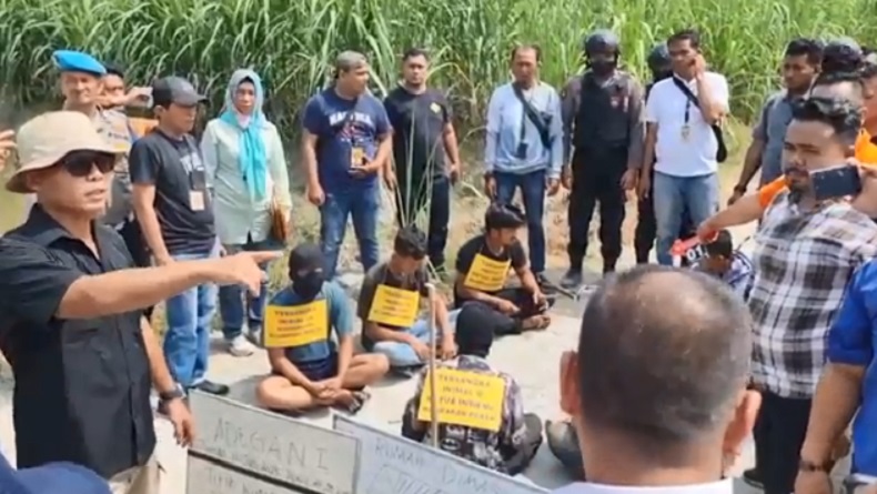 Prarekonstruksi Geng Motor Latihan Fisik di Kebun Tebu, Polisi Temukan Dugaan Eksploitasi