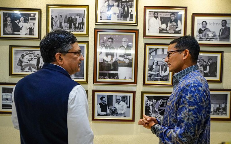 Sandiaga Uno Bertemu 20 Pengusaha India Buka Peluang Investasi dan Lapangan Kerja - Bagian 2