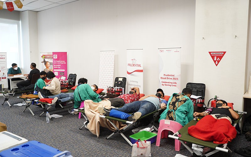 Peringati Hari Donor Darah Sedunia, Prudential Indonesia Ajak Karyawan hingga Nasabah Bantu Sesama - Bagian 1