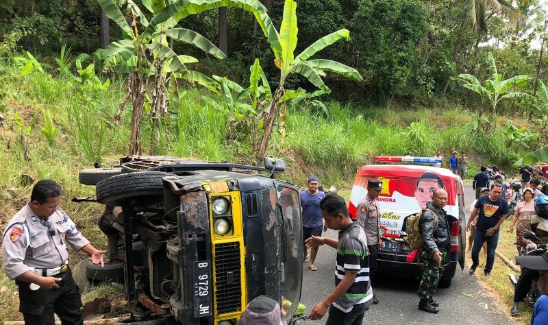 Tergencet Mobil Bawa Sound System,  Warga Semin Tewas di Lokasi Kejadian