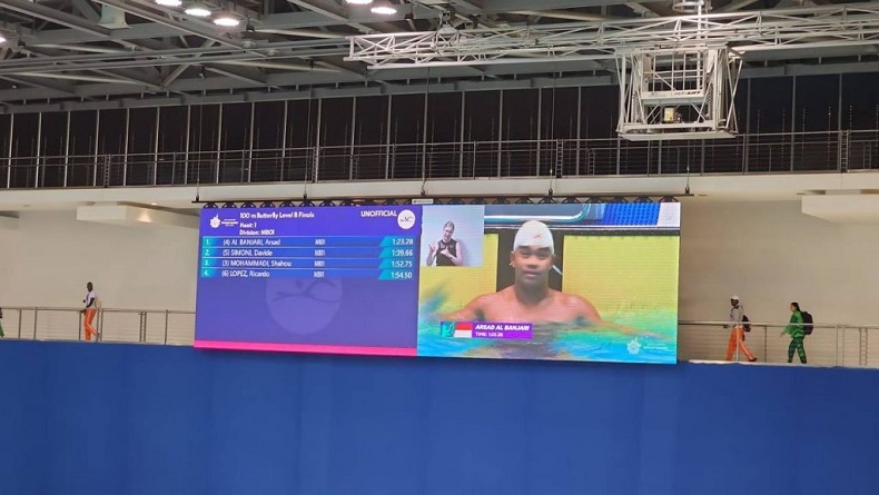 Keren, Atlet Renang Arsyad Al Banjari Raih Emas di Ajang SOWG Berlin, Kalahkan Wakil Italia