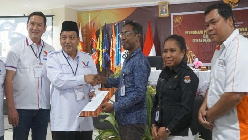 DPW Partai Perindo Papua Daftarkan 45 Bacaleg, Incar Suara Pemilih Pemula di Pemilu