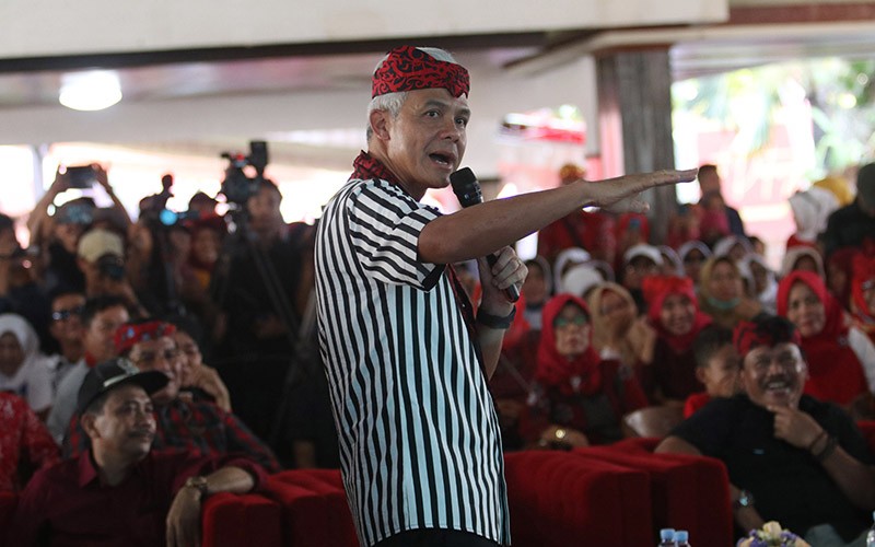 Ganjar Pranowo Berikan Motivasi Pelaku UMKM di Nganjuk - Bagian 2