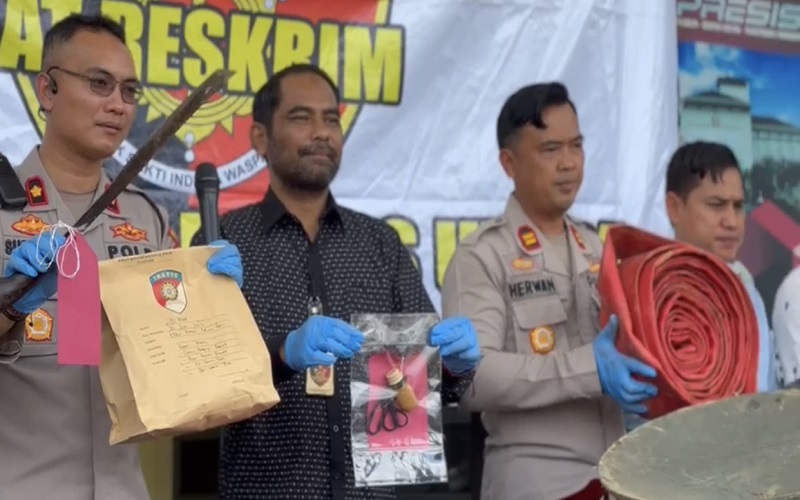 Polisi Tangkap 3 Penambang Emas Ilegal di Musi Rawas Utara, Barang Bukti Menggiurkan 