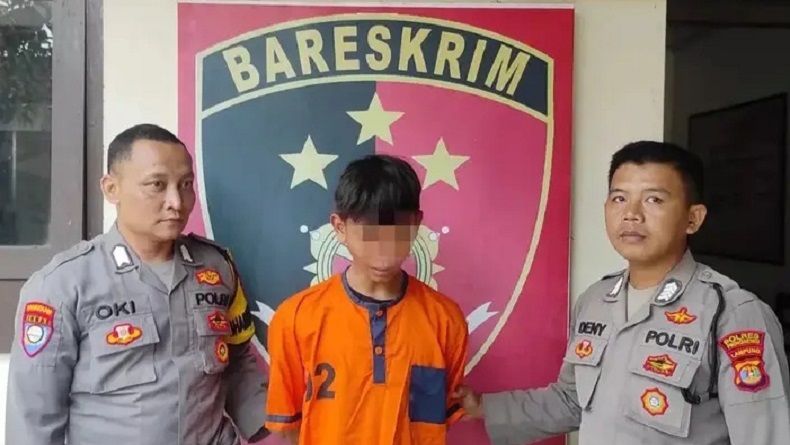 Remaja Pelaku Penganiayaan di Pasar Sukoharjo Pringsewu Ditangkap