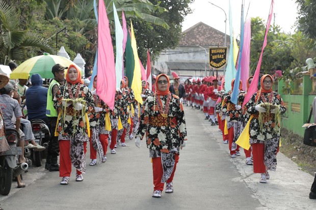  Merti Desa Margoagung Sleman Meriah, Bupati Ajak Masyarakat Syukuri Hasil Panen 