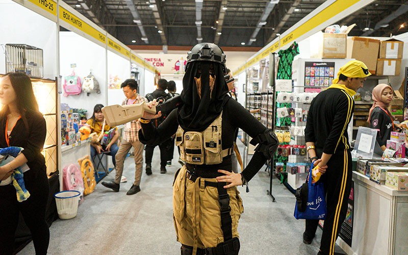 Gaya Cosplayer Ramaikan Indonesia Comic Con Pop Asia 2023 - Bagian 4
