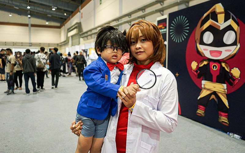 Gaya Cosplayer Ramaikan Indonesia Comic Con Pop Asia 2023 - Bagian 6