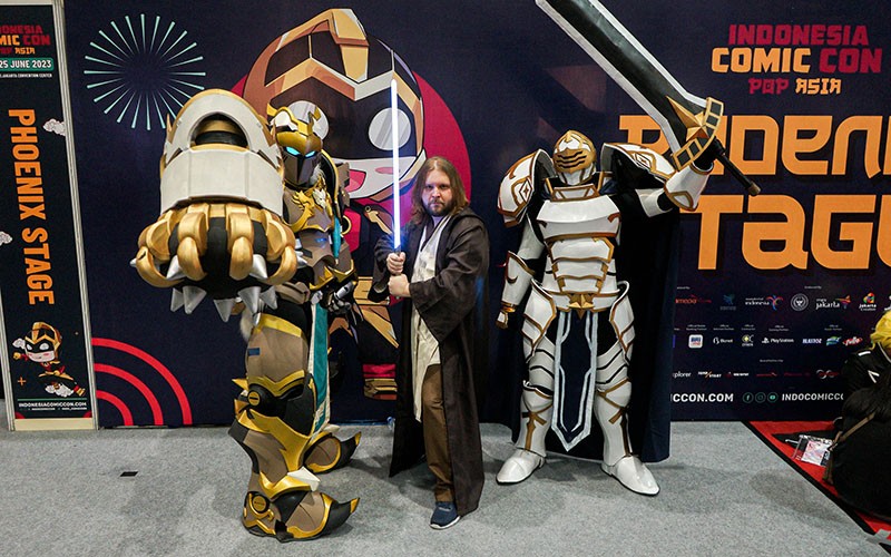Gaya Cosplayer Ramaikan Indonesia Comic Con Pop Asia 2023 - Bagian 3