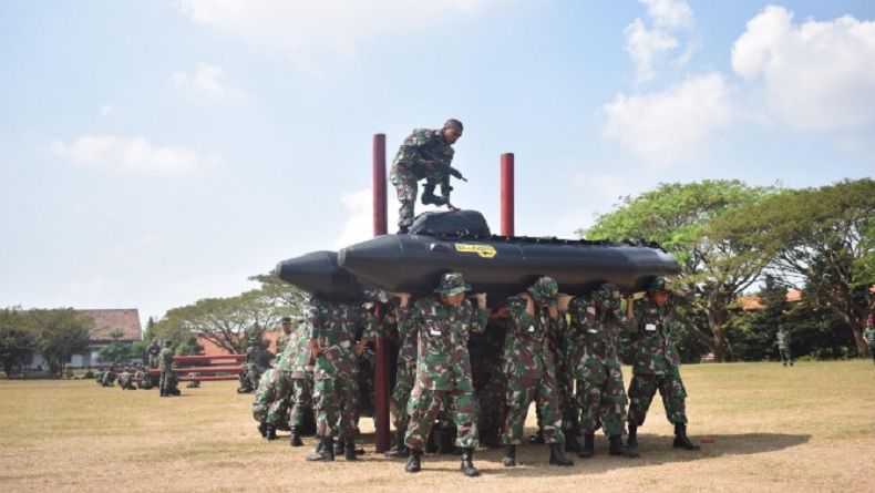 500 Siswa Komcad Matra Laut Ikuti Diklatsarmil, Karyawan hingga Mahasiswa