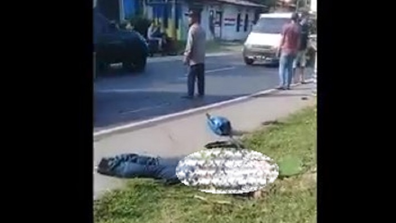 Kecelakaan Lalu Lintas di Garut Hari Ini, 2 Pemotor Tabrakan 1 Tewas Terkapar