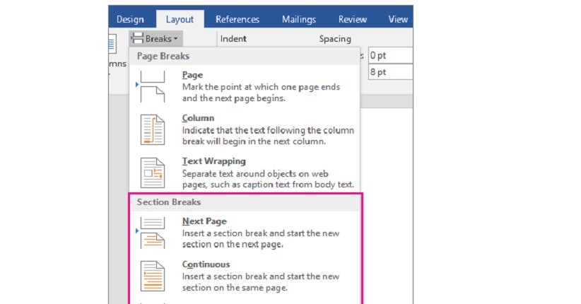 Cara Menghapus Section Break Di Microsoft Word