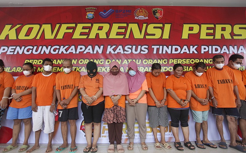 Tampang 19 Pelaku Perdagangan Orang Ditangkap Satgas TPPO Batam - Bagian 2