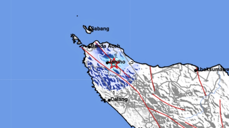Gempa Terkini Magnitudo 4,0 Guncang Aceh Besar, Berpusat di Darat