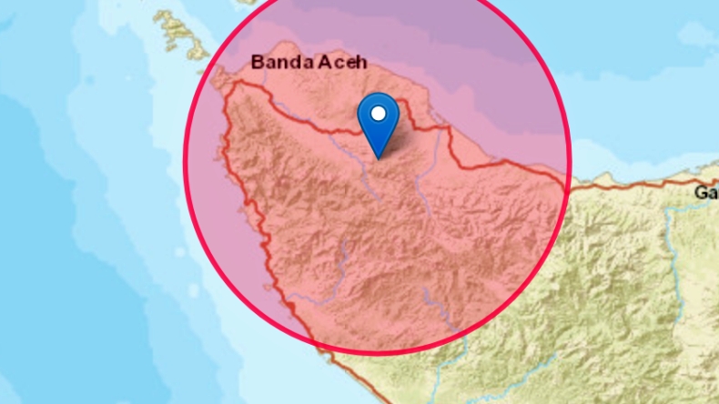 Gempa Magnitudo 4,0 Guncang Daratan Aceh Besar, Getarannya hingga Banda Aceh