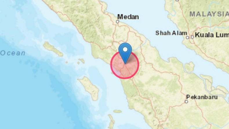 Tarutung Taput Diguncang Gempa Dangkal M3,8, Warga Berhamburan Keluar Rumah