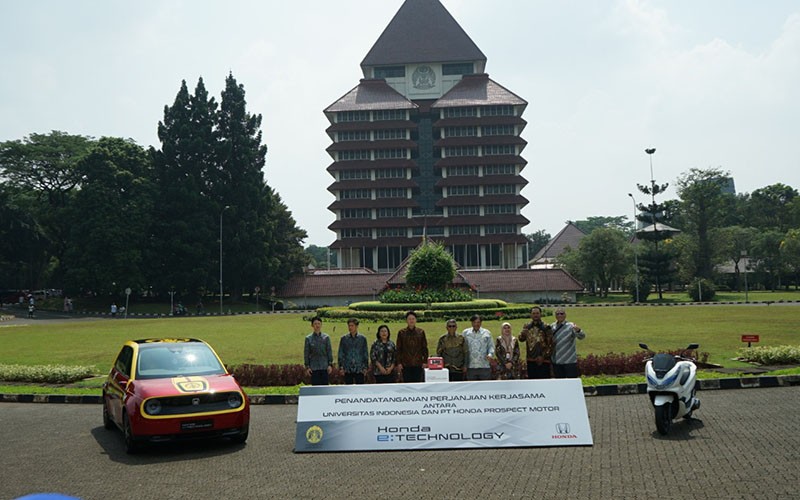 Honda dan Universitas Indonesia Kerja Sama Edukasi Teknologi Elektrifikasi - Bagian 2