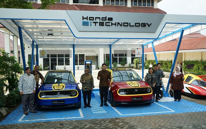 Honda dan Universitas Indonesia Kerja Sama Edukasi Teknologi Elektrifikasi - Bagian 1