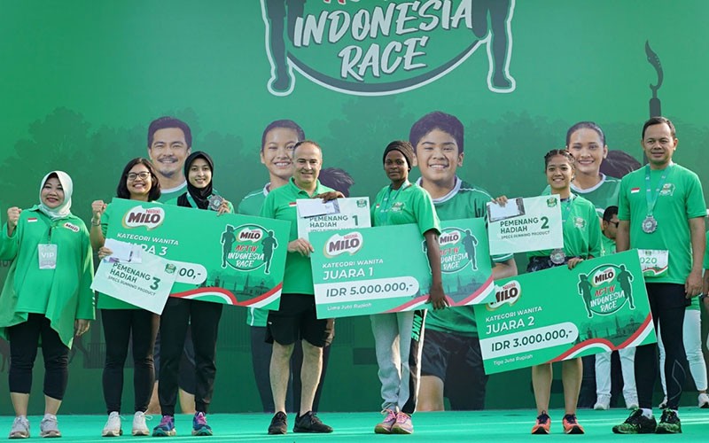 3.500 Peserta Meriahkan Lomba Lari Tahunan MILO di Bogor - Bagian 4