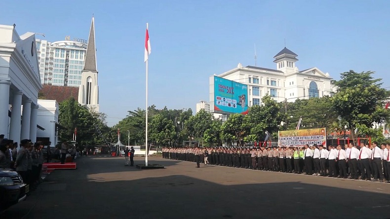 Amankan Libur Panjang Idul Adha, Polrestabes Bandung Siagakan Personel di Jalur Wisata