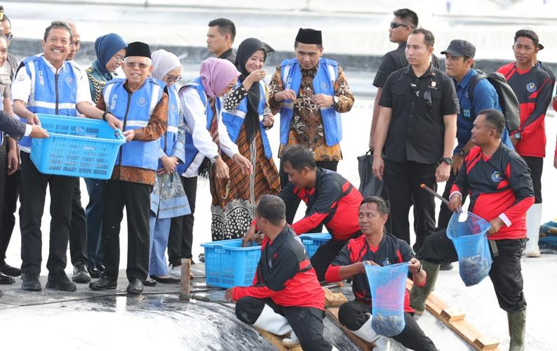 Wagub Jateng Sebut Shrimp Estate Kebumen Pelopor Budi Daya Udang Modern di Indonesia
