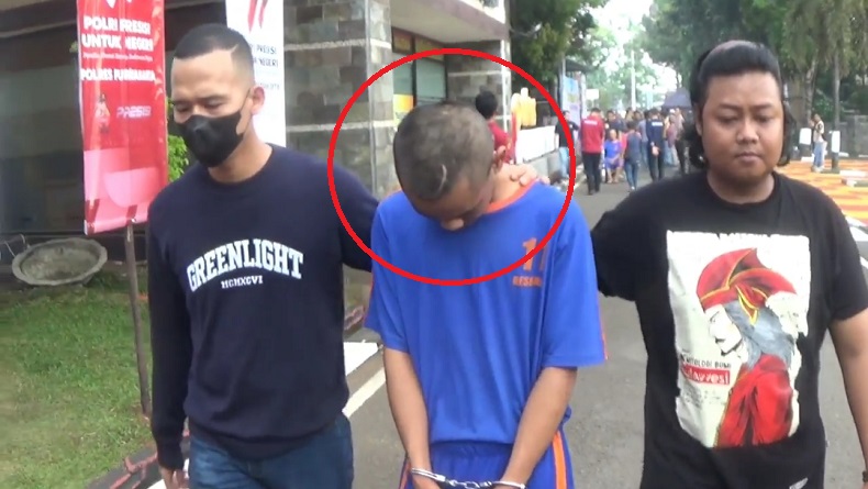 Curi Motor Siang Bolong di Maniis Purwakarta, Pemuda Babak Belur Dihakimi Massa