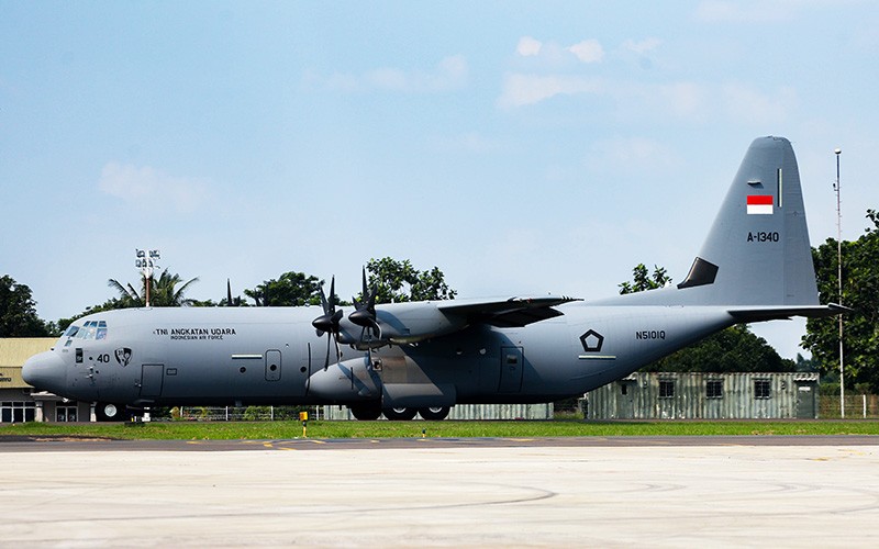 Momen Pesawat C-130 J Super Hercules TNI AU yang Kedua Tiba di Tanah Air - Bagian 3