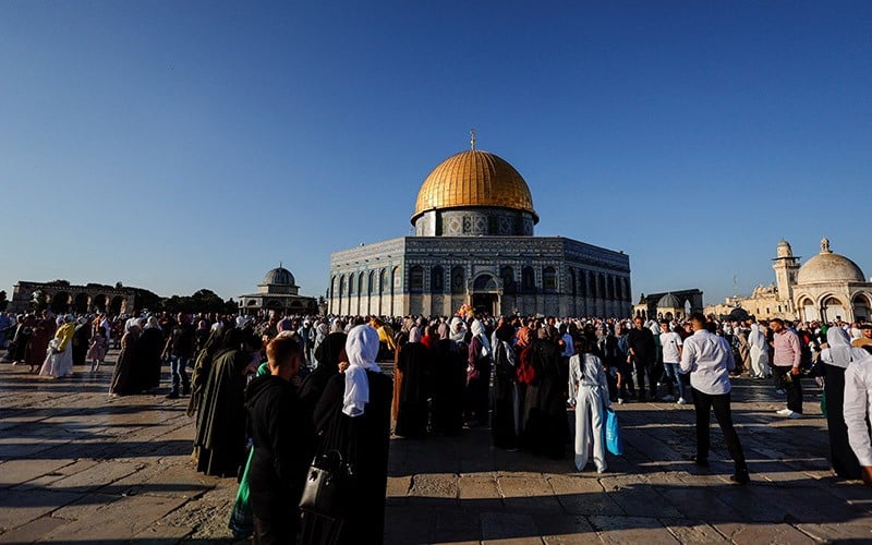 Kelompok Yahudi Gelar Ritual Sembelih Sapi Merah untuk Rebut Masjid Al Aqsa saat Idul Fitri?