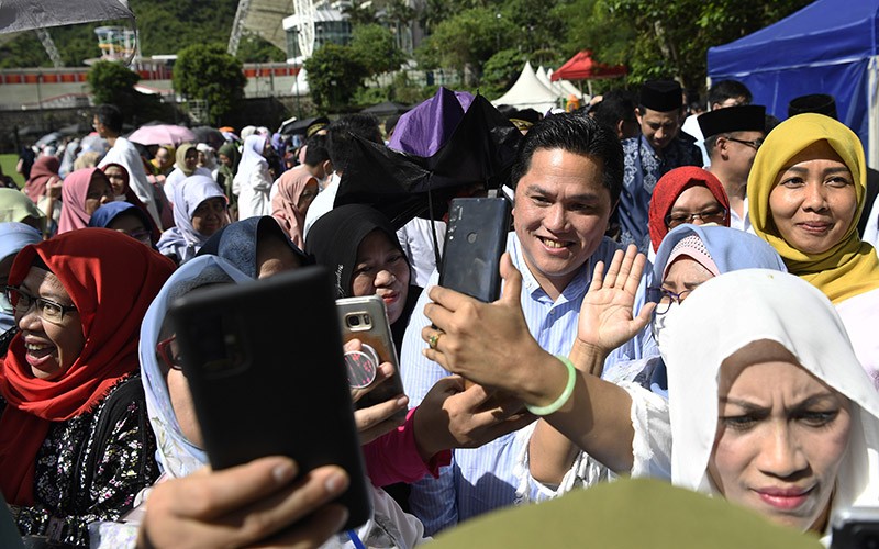 Senyum Erick Thohir Rayakan Idul Adha bersama WNI Muslim di Hong Kong - Bagian 2