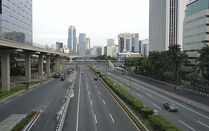 Penampakan Lalu Lintas Ibu Kota Lengang saat Libur Panjang Idul Adha 1444 H - Bagian 2