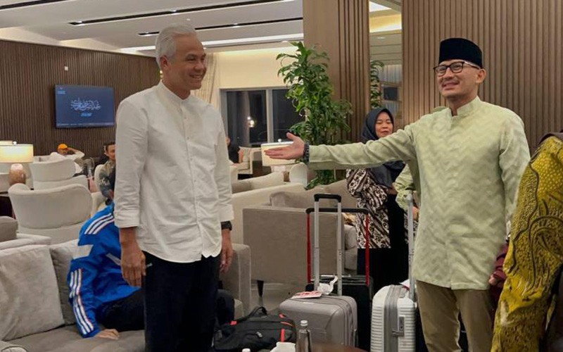 Sandiaga Kenalkan Ganjar ke Pejabat Arab Saudi: Insya Allah The Next President! - Bagian 2