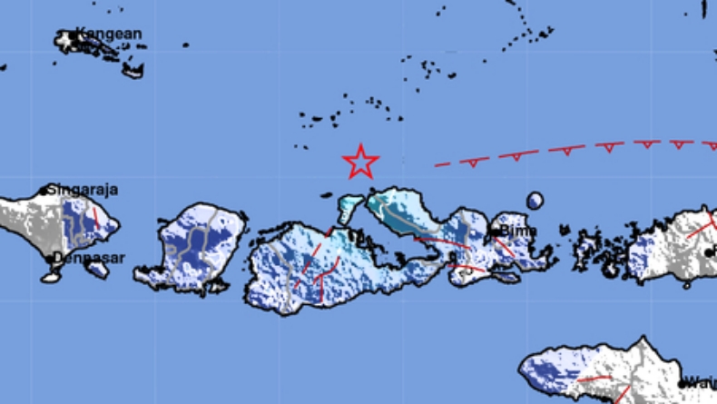 Gempa Terkini Magnitudo 5 0 Guncang Sumbawa Getaran Hingga Ke Bima