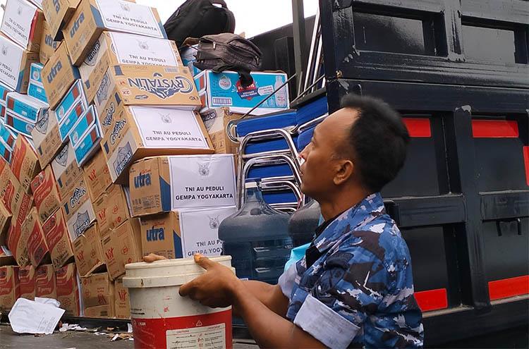 Kerahkan 120 Personel, TNI AU Dirikan Posko Darurat Gempa Bumi di Gunungkidul 