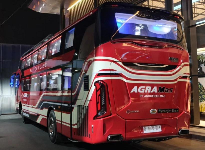 Agra Mas Luncurkan Sleeper Bus Baru Garapan Karoseri Laksana, Intip ...