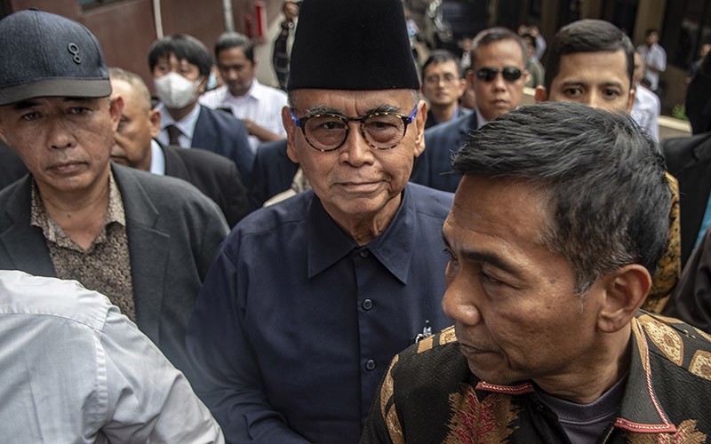Tampang Pimpinan Ponpes Al Zaytun Panji Gumilang Diperiksa soal Penistaan Agama - Bagian 3