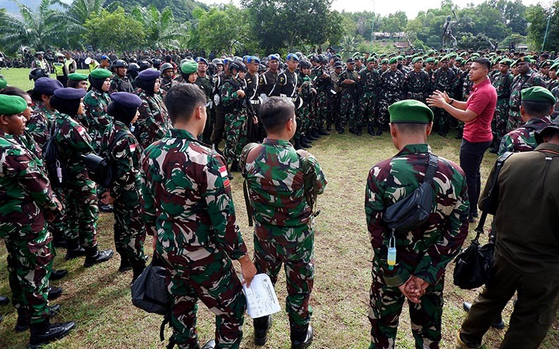 4.500 Personel Gabungan TNI-Polri Amankan Kedatangan Jokowi ke Papua 6-7 Juli - Bagian 1