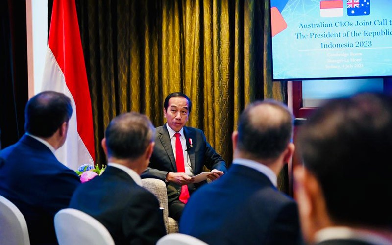 Presiden Jokowi Temui Pimpinan Perusahaan Terkemuka di Australia - Bagian 3