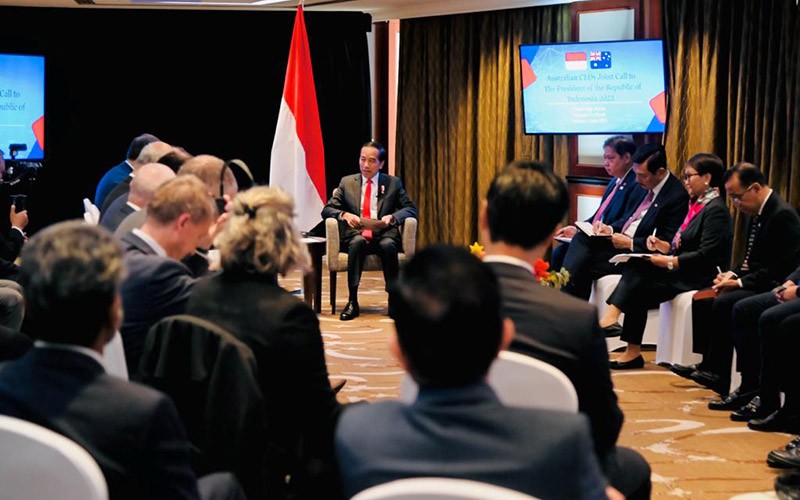 Presiden Jokowi Temui Pimpinan Perusahaan Terkemuka di Australia - Bagian 2