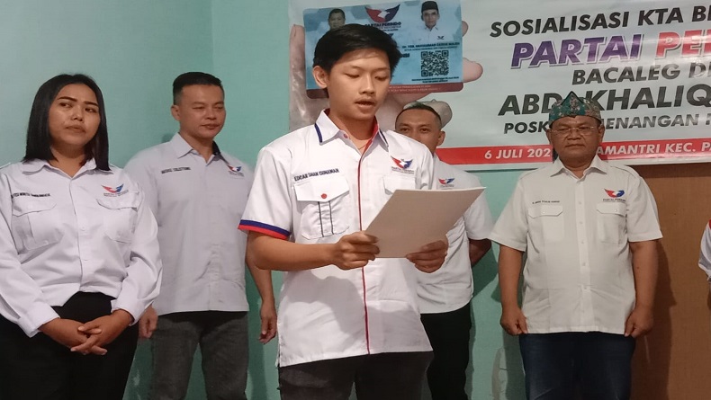 Bacaleg Perindo Provinsi Jabar dan Kabupaten Bandung Deklarasi Pemenangan Pemilu 2024