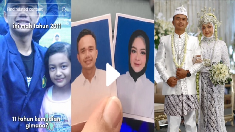 title Bak Kisah Novel Remaja, Gadis Kecil di Foto Ini Dinikahi Mahasiswa KKN di Desanya Bak Kisah Novel Remaja, Gadis Kecil di Foto Ini Dinikahi Mahasiswa KKN di Desanya