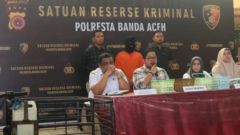 Pekerjakan Anak di Bawah Umur untuk Jualan Buah, Pria di Banda Aceh Diciduk Polisi
