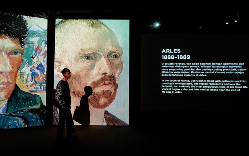 Wamenparekraf Angela Tanoesoedibjo Apresiasi Pameran Van Gogh Alive: Alternatif Atraksi Pariwisata - Bagian 2