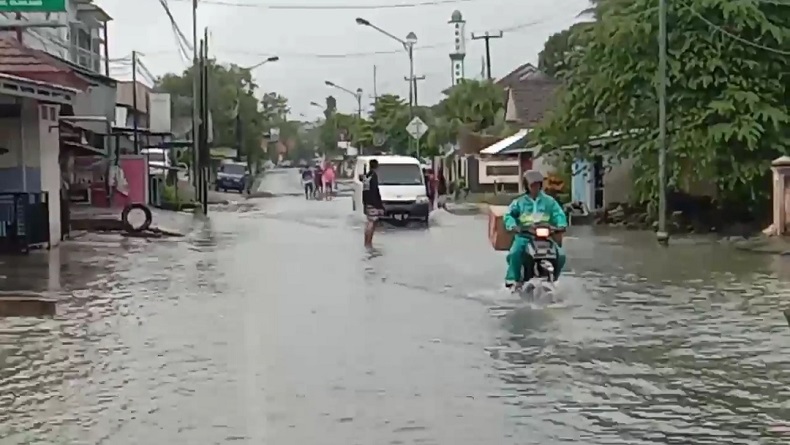 Hujan Deras Semalaman, Banjir Terjang 3 Kecamatan di Pangandaran