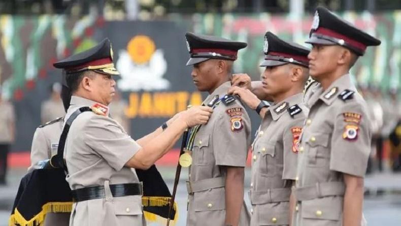 144 Bintara Polda Maluku Resmi Dilantik Jadi Anggota Polri, Ini Pesan Kapolda