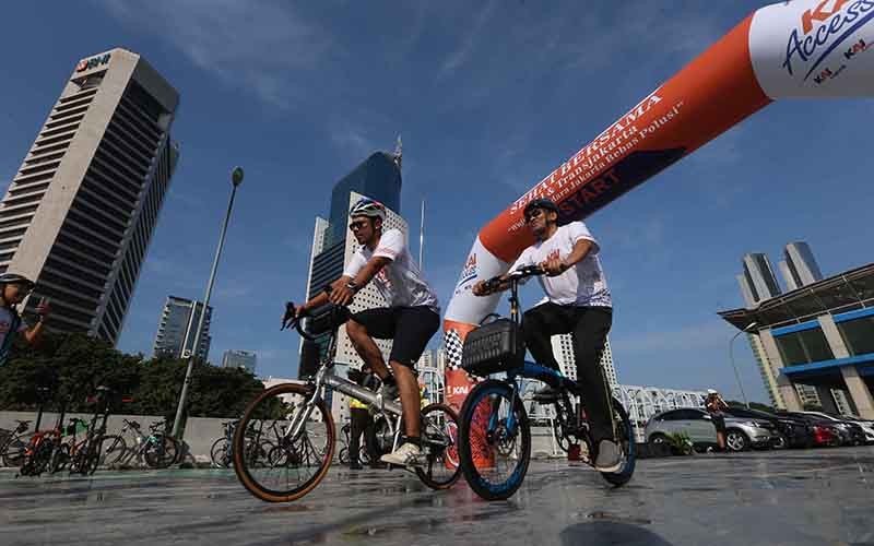 Kolaborasi KAI dan Transjakarta Kampanye Hidup Sehat - Bagian 5