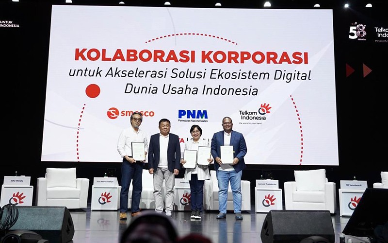 Akselerasi Ekosistem Digital Dunia Usaha Indonesia, PNM Kolaborasi dengan Telkom - Bagian 2